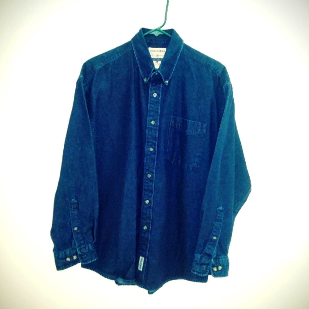 High Sierra Men's long sleeve denim shirt
